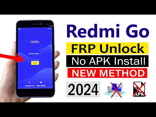 Redmi Go FRP Unlock/ Google Account Bypass - 100% Working (Without Pc)