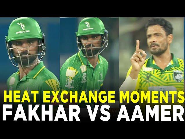 Heat Exchange Moments | Markhors vs Lions | M 8 | Bahria Town Champions Cup 2024 | M9A1K