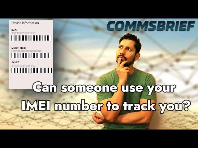 Can someone use your IMEI number to track you