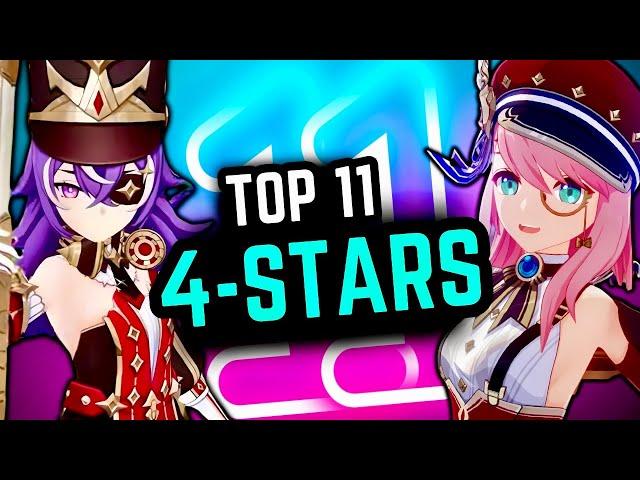 The Top 11 Four Stars in Genshin Impact