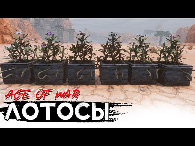 Все виды лотоса! CONAN EXILES AGE OF WAR