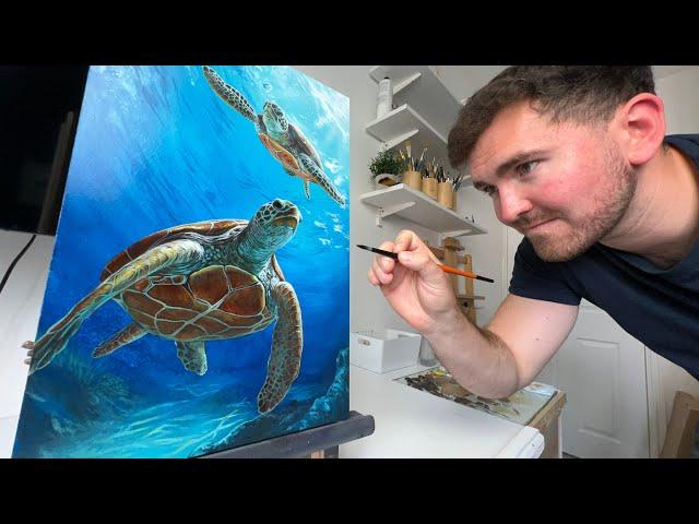 Realistic Acrylic Painting | The Brushes You've Been Waiting For