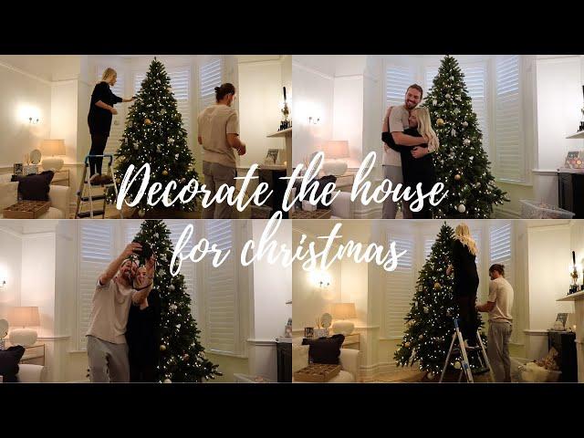 DECORATING THE HOUSE FOR CHRISTMAS WITH US | Ruby Holley