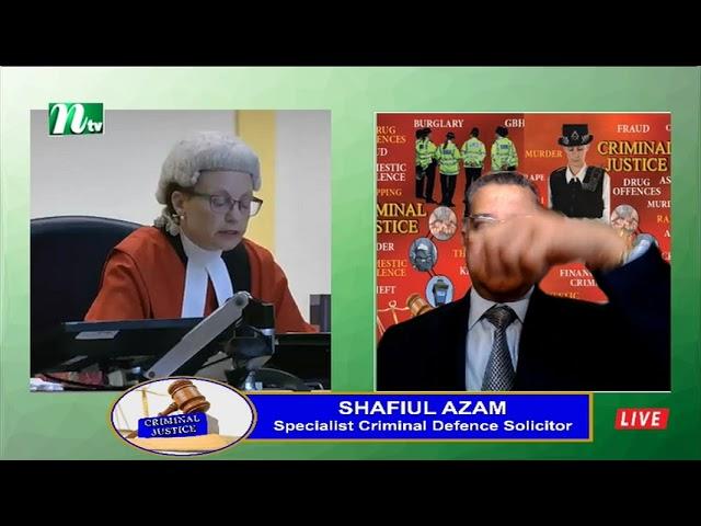 Solicitor Shafiul Azam, Azam & Co. Solicitors - Host, Criminal Justice TV Show 01122024 S2