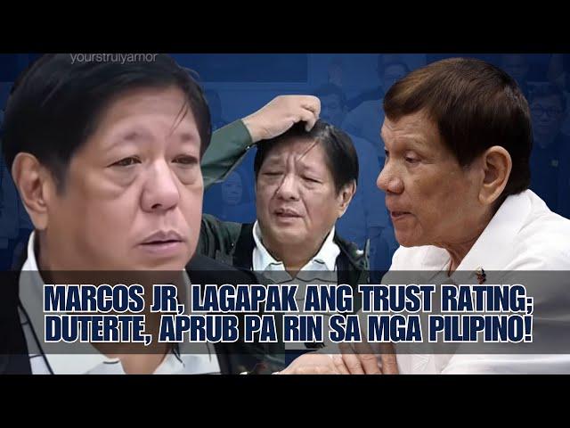 BAGSAK ANG RATINGS NI MARCOS JR.,  | BILYON ANG PONDO PARA SIRAIN SI PRRD?