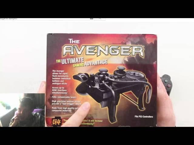 N-Control Avenger for PS3 Controller Unboxing & First Look Распаковка и обсуждение