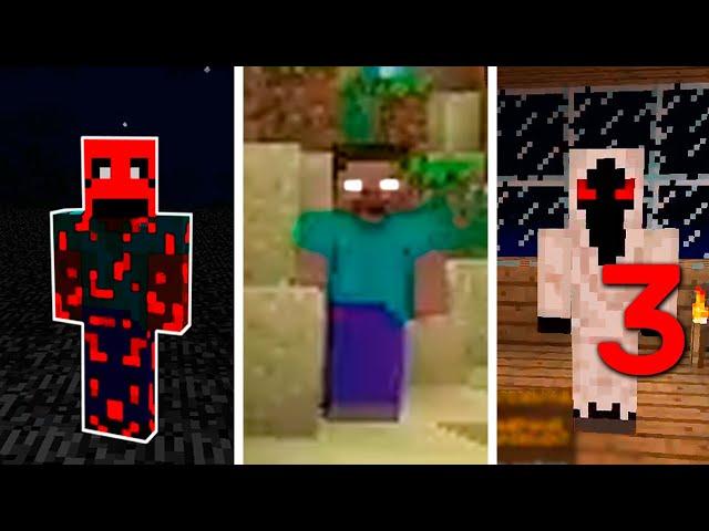  Scary minecraft versions, top 10 | part 3 | Not fake | minecraft mysticism