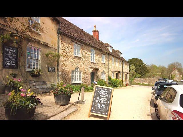 Lacock Village Walk, English Countryside 4K