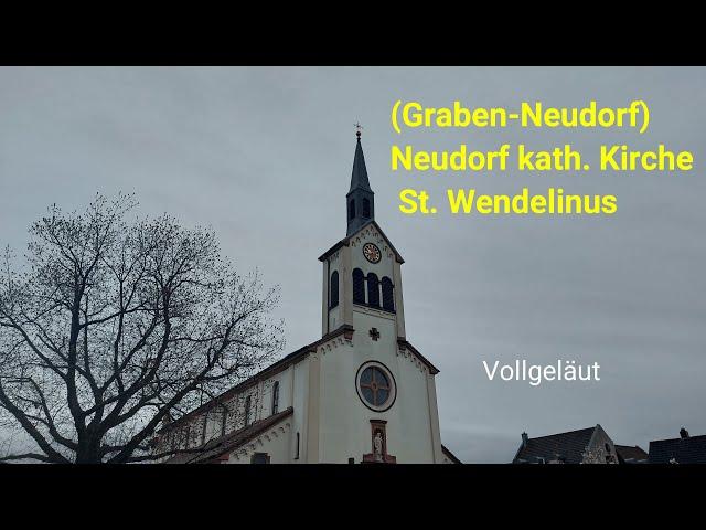 (Graben-Neudorf) Neudorf (KA) kath. Kirche St. Wendelin Vollgeläut