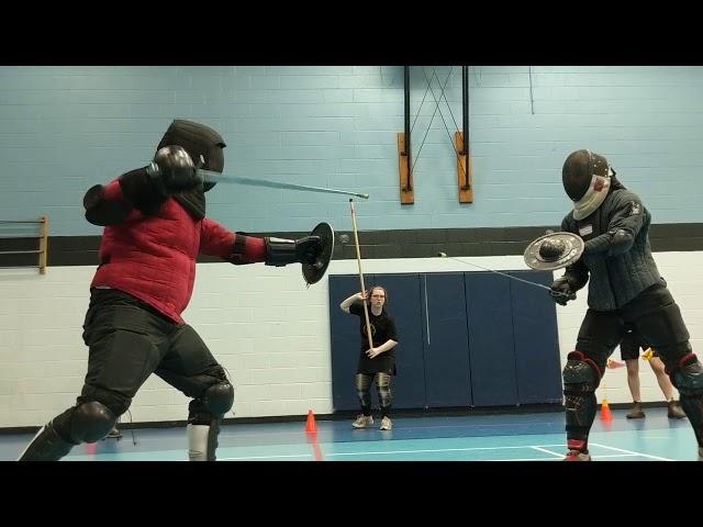 Points North Sword & Buckler 05 André v Kieron Gold