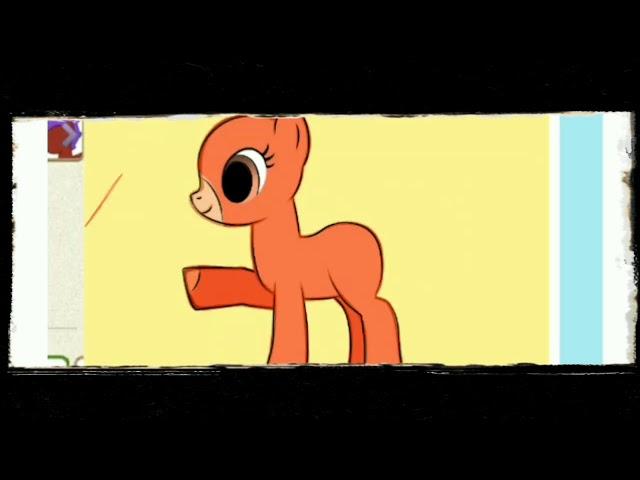 pony creator-обработка первое видео