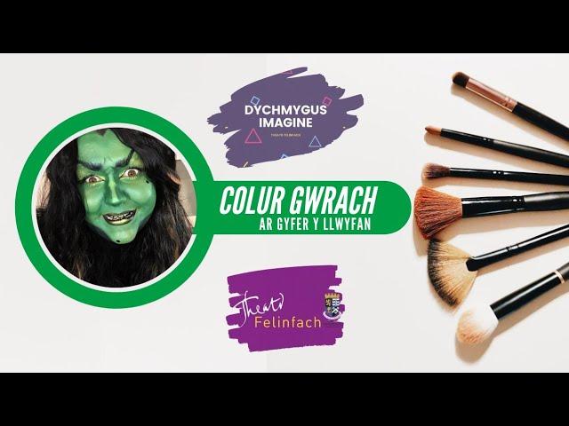 Tiwtorial Coluro Wyneb Gwrach/Witch’s Face Makeup Tutorial