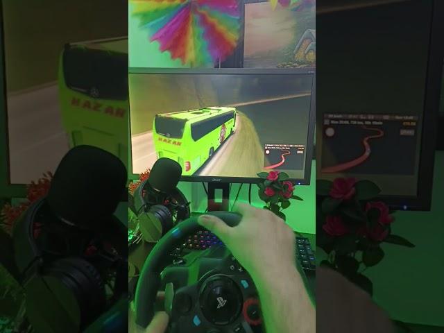 Rota Factor Map Dangerous Road | ETS2 #Short #shorts #bus #eurobus #viral #logitech #trucks #TPK