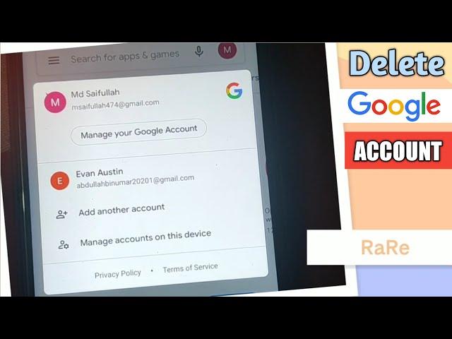 How to Delete Google Account Permanently on Android