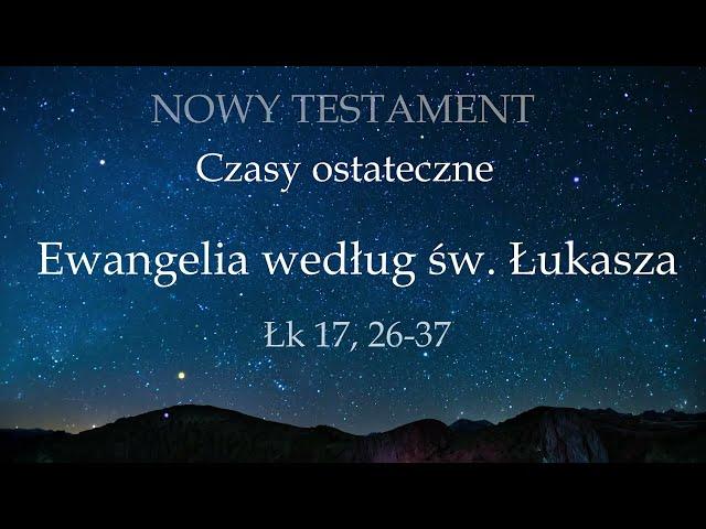 Czasy ostateczne - Zapowiedź apokalipsy - historia zatacza koło Sodoma - Biblia