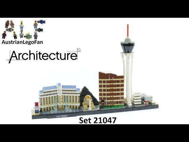 Lego Architecture 21047 Las Vegas - Skyline - Lego Speed Build Review