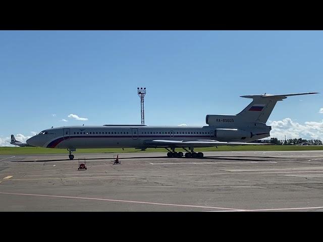 Ту 154 Б 2, запуск двигателей. Давно забытый прекраснейший звук НК 8 2У. Tu 154 B2, engine start.