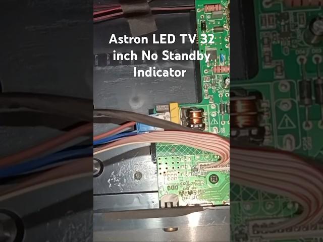 Astron 32 inch No Standby Indicator Shorted Fast Recovery Diode #ledtv #crttv