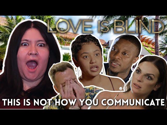 Therapist Reacts: Love is Blind Season 2 | These Couples Can't Stop Fighting