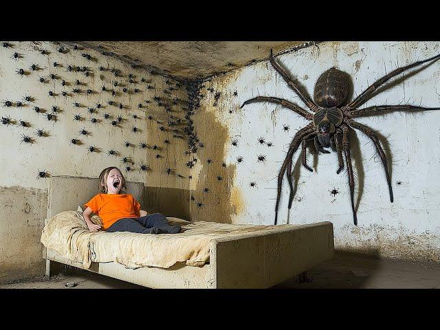 this spider will give you nightmares..