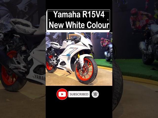 New Yamaha R15 V4 White | #shorts