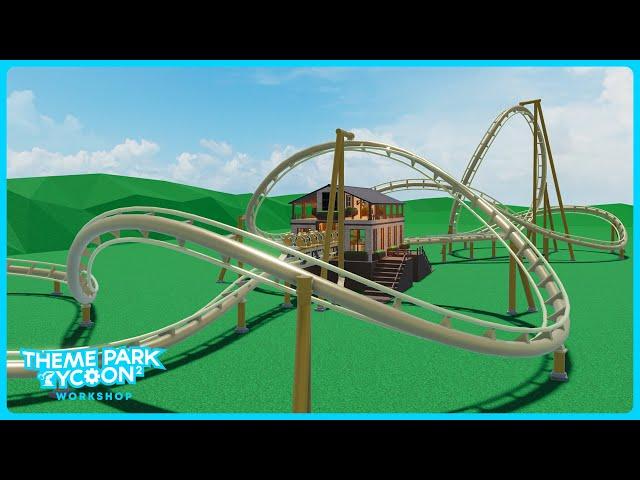 Thijmen0808's Pizza Power Coaster Blueprint in Theme Park Tycoon 2