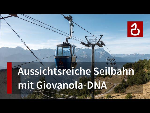 Die Wankbahn in Garmisch-Partenkirchen | Historisches Seilbahn-Unikat von PWH mit Giovanola-Klemmen