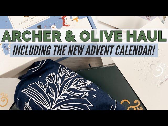 HUGE Archer & Olive Haul & Unboxing! Advent Calendar, Holiday Items and Much More! Stationery Haul