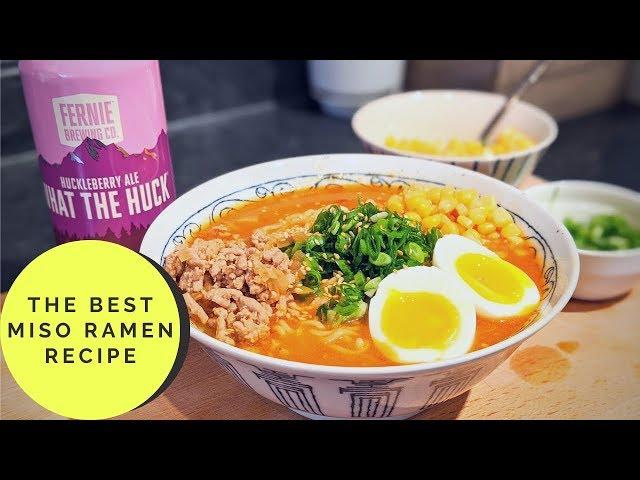 The BEST Miso Ramen Recipe - The Tipsy Cookery