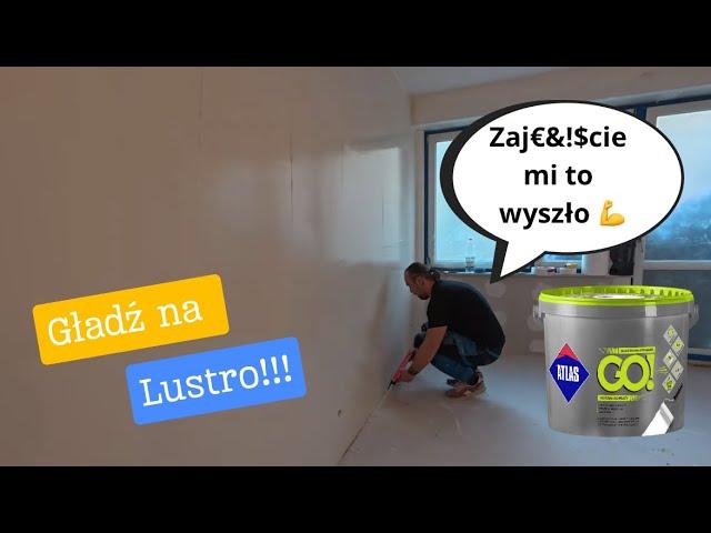 Gładzie zrobione na „LUSTRO”! Atlas GO Remont Mieszkania #29 remont4you