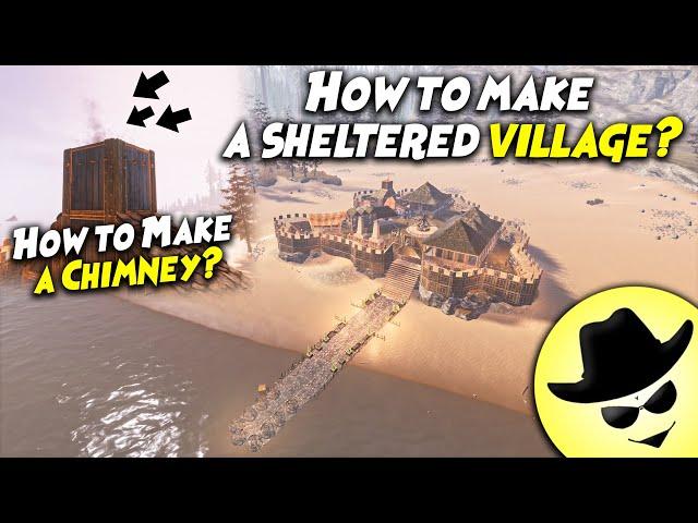 How to make a sheltered village? | Conan Exiles Isle of Siptah