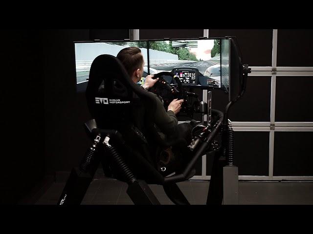 Simracing 6DOF Evolve Motion Simulator - HPD LMP2  at Nordschleife - iRacing