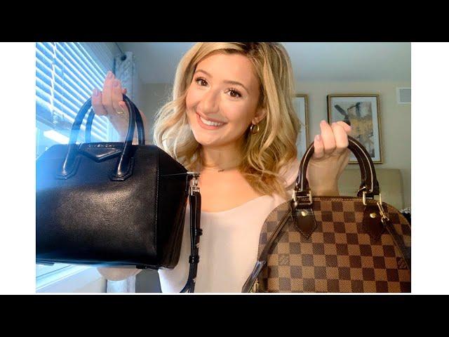 Designer Crossbody Handbag Comparison Review: Givenchy Mini Antigona & Louis Vuitton Alma BB