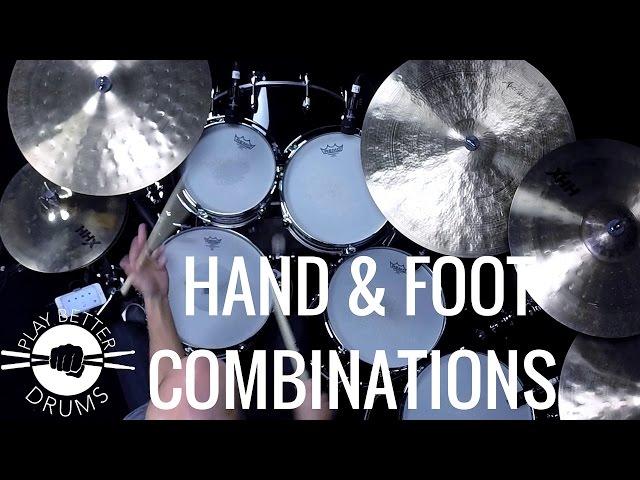 Hand & Foot Combinations /// Play Better Drums w/ Louie Palmer