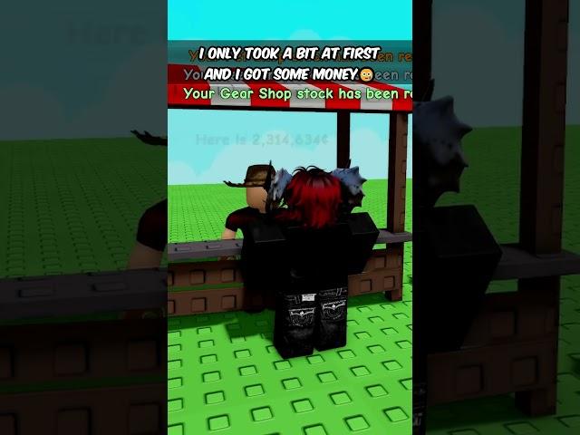 HIS GARDEN GAVE ME 100 MILLION?!  #roblox #growagarden #ugcdontmoverobloxcode