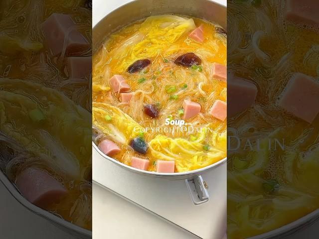 Most Delicious Baby Cabbage Vermicelli Soup Recipe