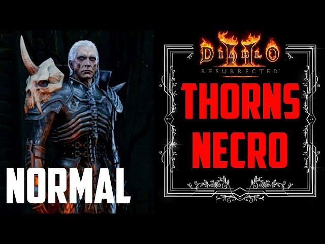 Diablo 2 | Summon Thorns Necromancer Guided Playthrough [Pt Normal]