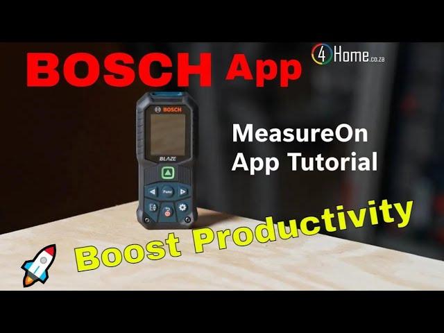  Boost Productivity with Bosch Laser MeasureOn – Your Ultimate On-Site Solution! | Demo Included