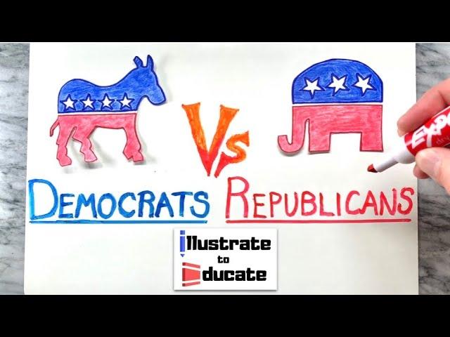 Democrats Vs Republicans | What is the difference between Democrats and Republicans?