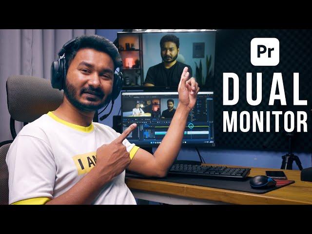 How to Setup DUAL Monitor in Adobe Premiere Pro