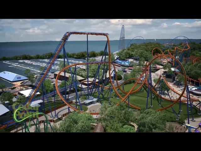 Cedar Point New for 2016 Valravn Record Breaking Dive Coaster