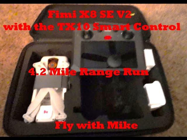 Fimi X8 SE V2 with TX 10 Smart Comtroller 4 2 Range Run, Fly with Mike