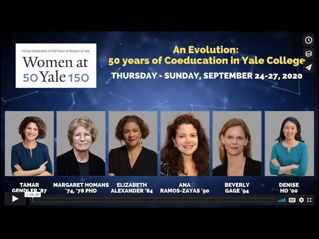 An Evolution: 50 Years of Coeducation in Yale College