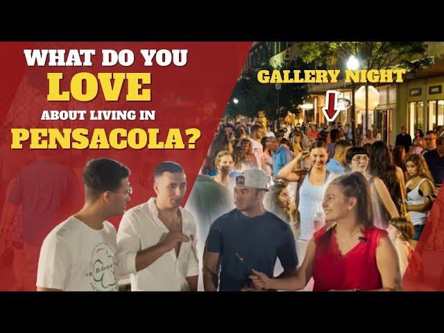 Why is PENSACOLA FLORIDA a good place to live? | 1st Class on the Street During Gallery Night