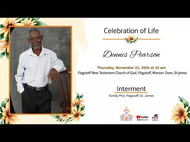 Celebrating the life of Dennis Pearson