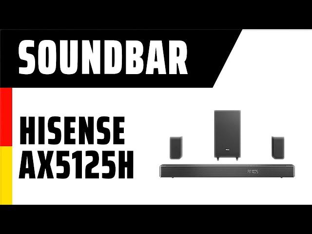 Soundbar Hisense AX5125H | TEST | Deutsch