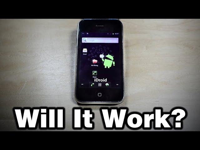 Installing Android On An iPhone 3g!