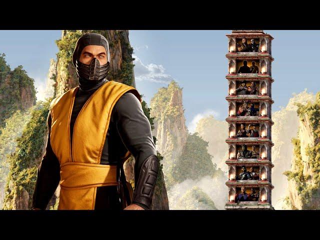 Mortal Kombat 1 - Scorpion (MK'95) Klassic Tower (VERY HARD) NO MATCHES LOST