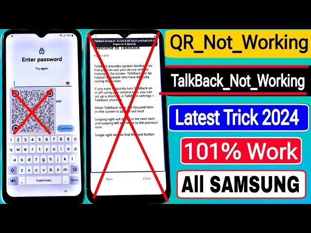 Latest Code 2024:-Samsung Frp Bypass Android 12-13-14Gmail/Google Lock Bypass All Samsung FRP 2024