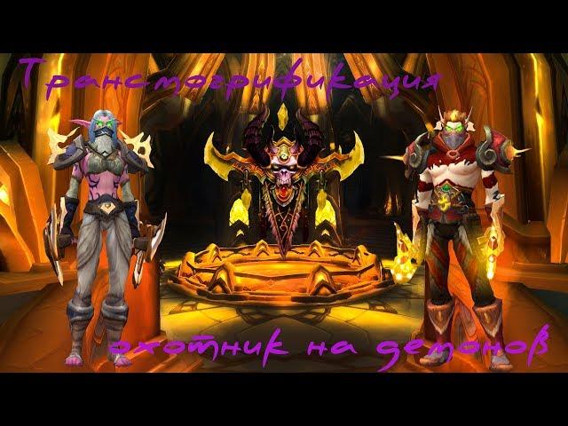 Трансмогрификация - Очищенные светом охотники на демонов(кожа/дх)| World of Warcraft